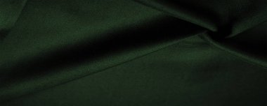 Zümrüt ipek kumaş, bu ipek saten dokuma. Yoğunluk, pürüzsüzlük ve ön tarafın parlaklık, yumuşaklık, doku, arka plan farkları