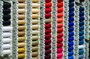 A thread is a continuous strand (made of fibers or threads twisted together), a long, thin strand of cotton, nylon, or other fibers used in sewing or weaving. 20 11 2020 Russia Chelny