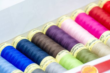 A thread is a continuous strand (made of fibers or threads twisted together), a long, thin strand of cotton, nylon, or other fibers used in sewing or weaving. 20 11 2020 Russia Chelny