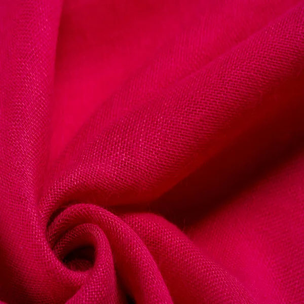 Tessuto Seta Rosso Grunge Texture Superficiale Con Grani Fini Arrossendo — Foto Stock