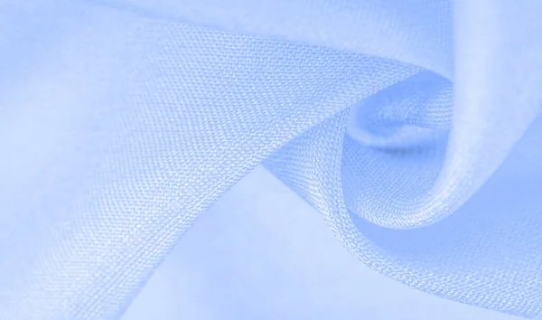 Pale Blue Silk Woven Silk Fabric Blue Turquoise Textured Background — Stock Photo, Image