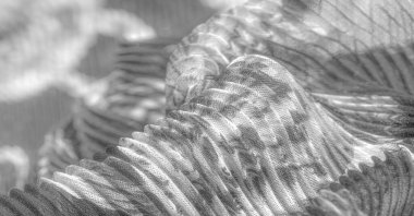 silk crimped. Blue, yellow, brown, burgundy colors. Ruffled silk fabric in vintage style. Floral pattern for elasticity. Opens the gathered fabric into pleasing and flattering folds.