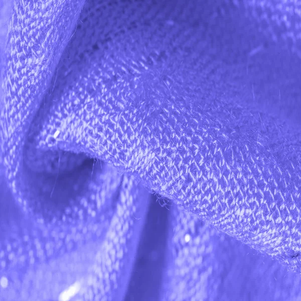 Kumaş Mavisi Akuamarin Mavi Parıltı Gümüş Çizgili Beyaz Şerit Tasarımcı — Stok fotoğraf