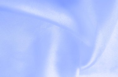 Mavi ipek kumaş, pürüzsüz mavi ipek ya da lüks saten kumaş, düğün arka planı olarak doku. Lüks arka plan tasarımı. Retro biçimi.