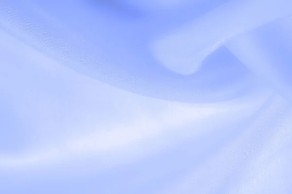 Blauwe Lichte Zijde Stof Gladde Elegante Blauwe Zijde Luxe Satijnen — Stockfoto