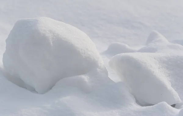 Snow Texture Snow Consists Individual Ice Crystals Grow Suspended Atmosphere — Photo