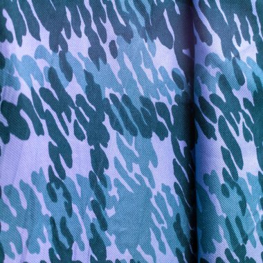 Mavi ipek kumaş, soyutlama, telif hakkı baskısı, askeri kamuflaj kumaşı, tasarımlarınız askeri ve dokuya sahip olmanızı sağlayacak.