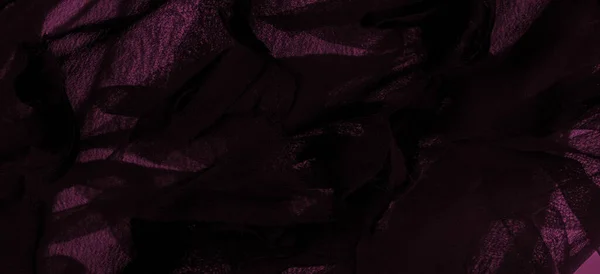 Textur Hintergrund Roter Bordeauxfarbener Seidenstoff Draufsicht Glatte Elegante Textur Aus — Stockfoto