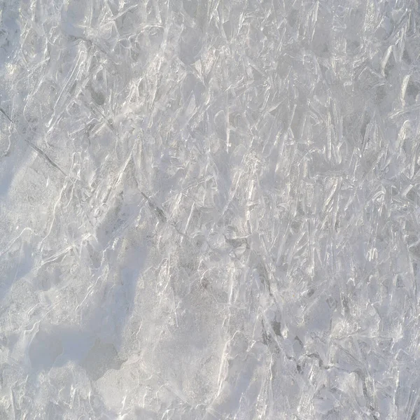 Glace Fluviale Présence Glace Sur Les Rivières Modifie Leur Comportement — Photo