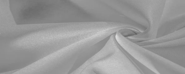 White Silk Fabric Smooth Satin Fabric Texture Background Pattern — Stock Photo, Image