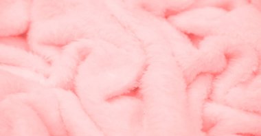 Kadife. Pelüş. Soluk Kırmızı. (Fransız peluche) - kısa bir yığın veya şekerleme ile tekstil, aynı fustian veya kadife gibi. Beyaz hayvan kürkü dokusu, pofuduk kürk dokusu..