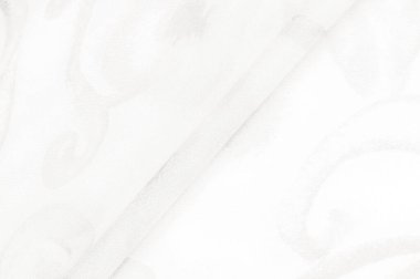 black and white fabric texture with abstract white print. luxury as abstract background. Luxury Christmas background. Fabric, delicate. Texture, Pattern. Smooth elegant