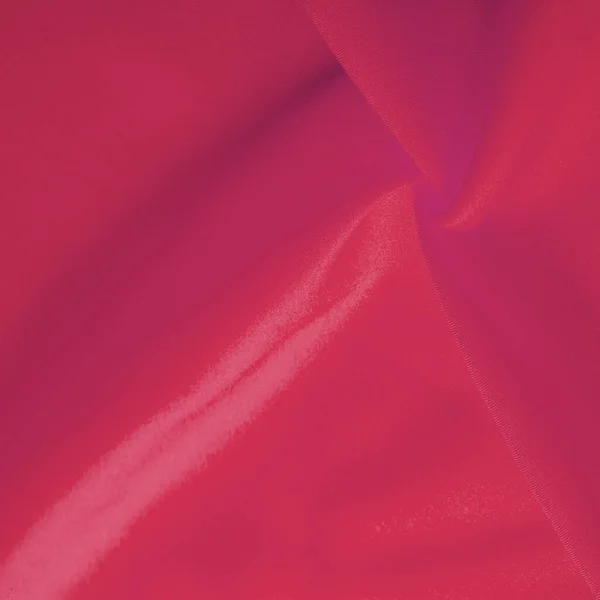 Bright Red Silk Chiffon Fluttering Wind Daisy Shines Ruby Smooth — Stockfoto