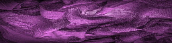 Silk Fabric Magenta Colors Soft Touch Material Available Rainbow Colors — Stock fotografie
