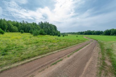 Dirt roads are suitable for cars; a narrower path for pedestrians, animals and possibly small vehicles would be called a dirt road - the distinction is not clearly defined.