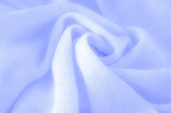 Blue Cloth Abstract Background Luxury Fabric Liquid Silk Texture Waves — Stock Photo, Image