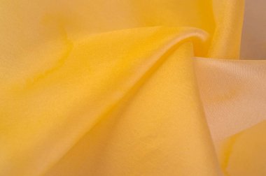 Pastel bej ve sarı tonlarda ipek kumaş, sepia pastel sarı kremsi bej tonda kumaş duvar kağıdı desenli arka plan: sevimli doğal desenli tekstil fotoğrafı