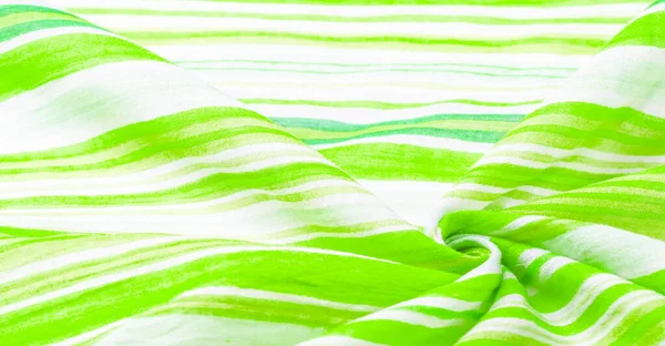 Текстура Фон Візерунок Зелені Смуги Бавовняна Тканина Mapudungun Poncho Ковдра — стокове фото