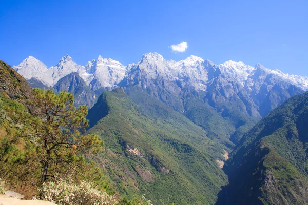 Scenery of Tiger Leaping Gorge. Tibet. China.