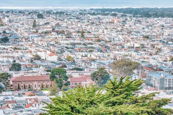 Σαν Φρανσίσκο Καλιφόρνια Ηπα Οκτωβρίου 2021 Θέα Στην Πόλη Από — Φωτογραφία Αρχείου