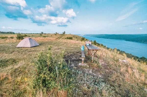 Bay Bakota Ukraine Picturesque Mountain Bay Concept Travel Vacation — Stock Photo, Image