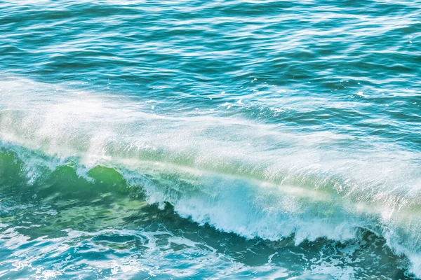 Belas Ondas Oceano Pacífico Cores Pastel Close — Fotografia de Stock