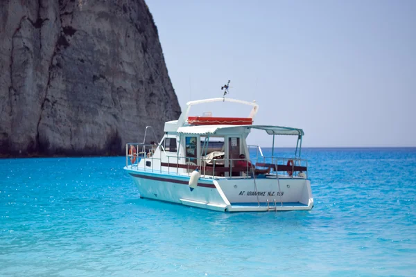 Navagio beach, zante, zakynthos — Zdjęcie stockowe