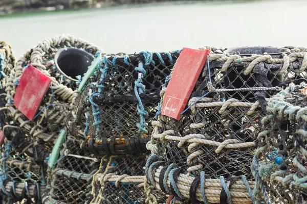 Lobster Pots Traps — Stock Photo, Image