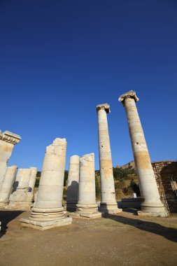 Salihli, Manisa, Türkiye 10 Ekim 2021: Lidya Devleti 'nin başkenti Sardes' in kalıntıları bugün Salihli 'nin Sart ilçesinde yer almaktadır.. 