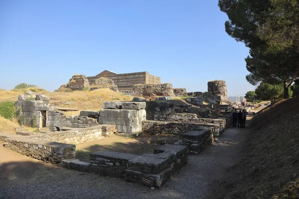 Salihli Manisa Turquie Octobre 2021 Les Ruines Ancienne Ville Sardes — Photo