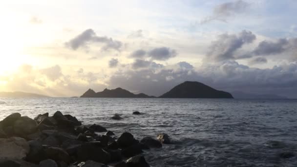 Ciudad Costera Turgutreis Espectaculares Puestas Sol — Vídeos de Stock