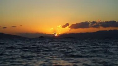 Deniz kenti Turgutreis ve muhteşem gün batımları