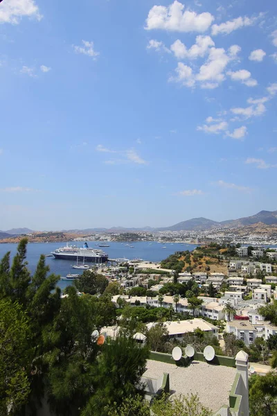 Bodrum Turkey August 2022 Bodrum One Places Local Foreign Tourists — Stock Photo, Image