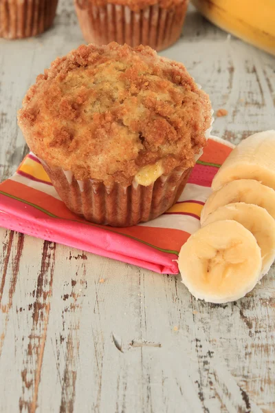 Bananen-Muffin — Stockfoto