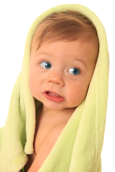 Badezeit Baby. — Stockfoto