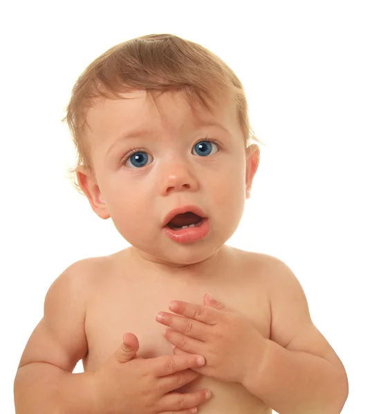 Bebé que habla — Foto de Stock