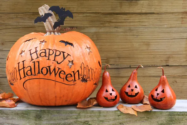 Halloween pumpkins — Stock Photo, Image