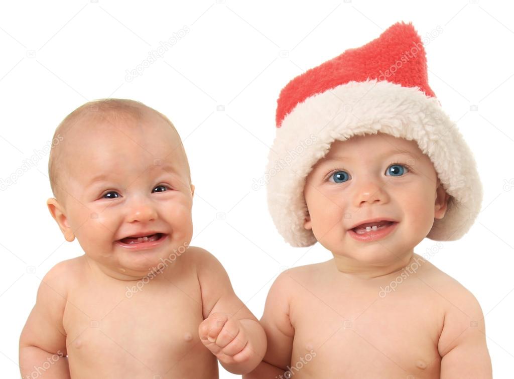 Funny Christmas babies