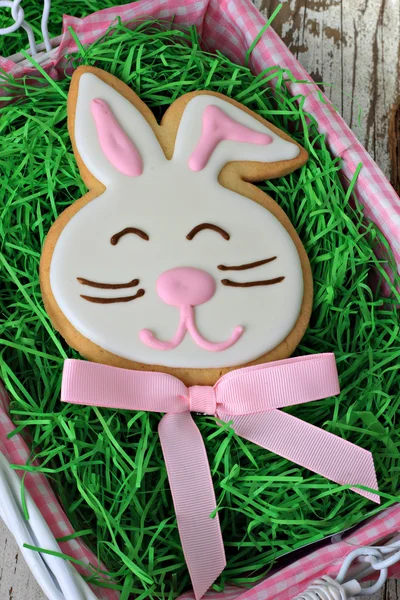 Velikonoční zajíček cookie — Stock fotografie
