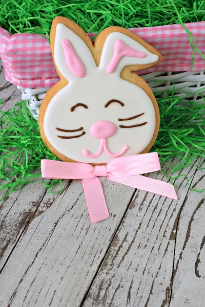 Easter bunny cookie — Stock Photo, Image