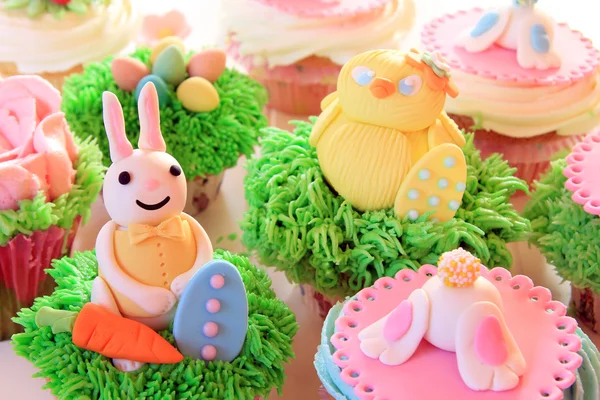 Easter bunny cupcake — Stockfoto