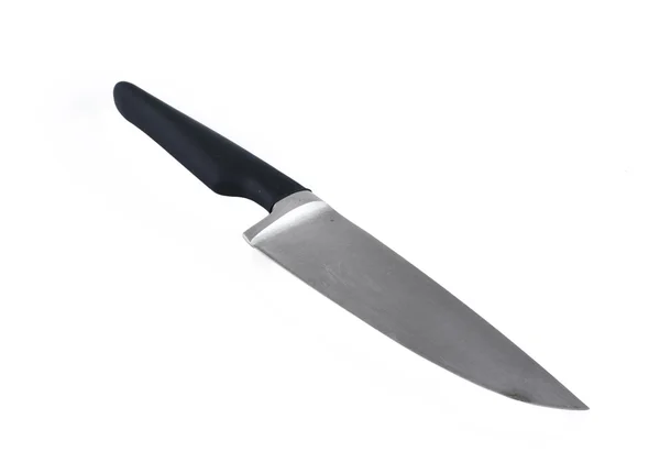 Close up of a butcher knife — Stock Photo, Image