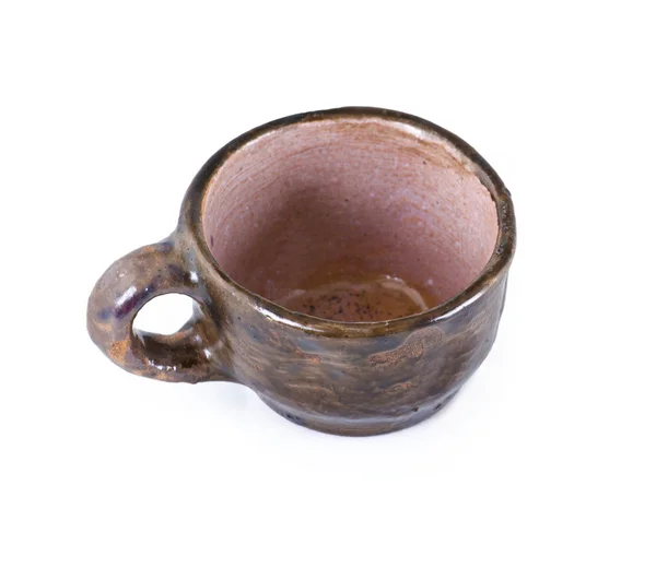 Copa de cerámica hecha a mano — Foto de Stock