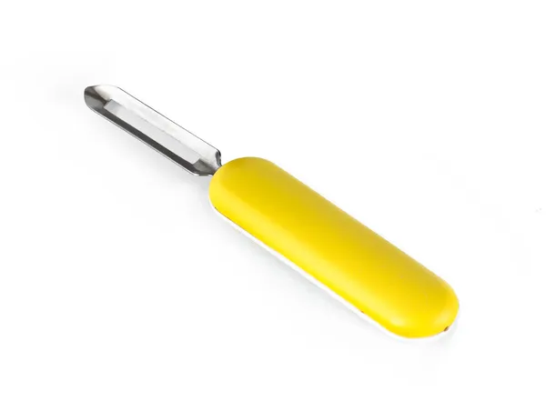 Yellow potato peeler — Stock Photo, Image