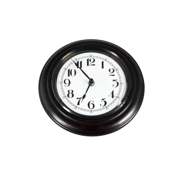 Black clock — Stock Photo, Image