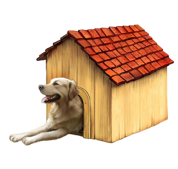 Dog in doghouse Stock Photos, Royalty Free Dog in doghouse Images