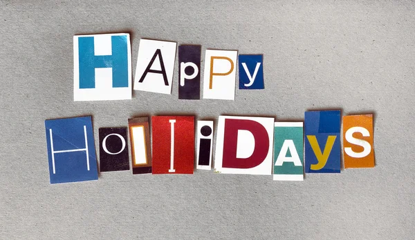 Happy Holidays Greeting — Stock Photo, Image
