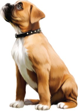 boxer köpek yavrusu.