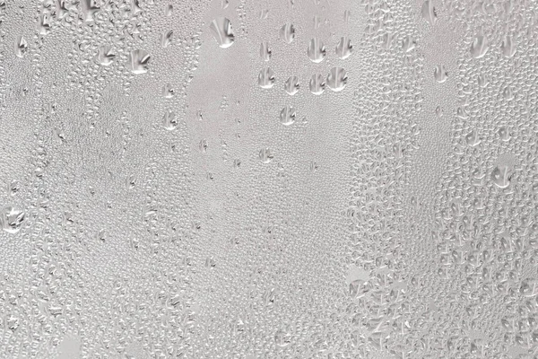 Waterdruppels Achtergrond Van Het Raam Textuur Condensatie Ramen — Stockfoto