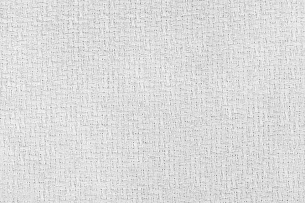 ニットウール繊維素材の背景の白い自然な質感 白いかぎ針編みのコットン生地がキャンバスの質感を織り 閉めて — ストック写真